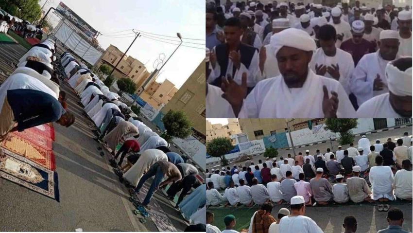 Demonstran Sudan Rayakan Idul Fitri dengan Shalat Jenazah Setelah pembantaian Khartoum